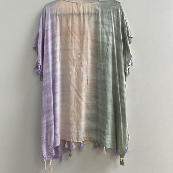 New Surf Gypsy Ombré Tie Dye Tunic - Picture 4 of 5